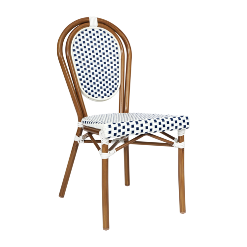 Flash Furniture SDA-AD642002S-WHNVY-NAT-GG 18" Dining Chair