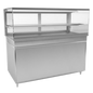 RPI VIHD4-20-R-SQ-CC 57 1/8" Refrigerated Display Case