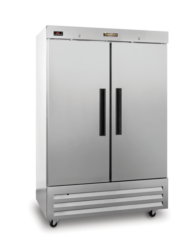 Traulsen CLBM-49R-FS-LL 53 3/4" 2 Section Solid Door Reach-In Refrigerator