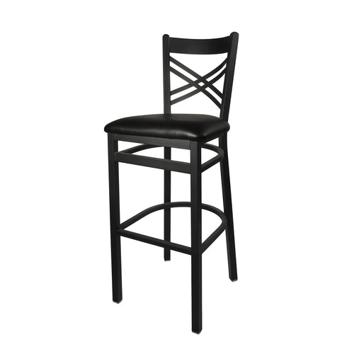 BFM Seating 2130B-SB GR2 17 1/2" Barstool