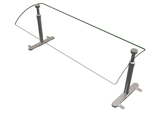 Hatco EP950-48-1 48" Sneeze Guard