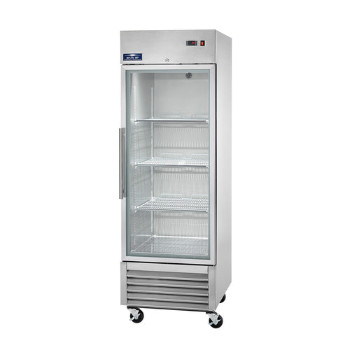 Arctic Air AGR23 27" 1 Section Glass Door Reach-In Refrigerator
