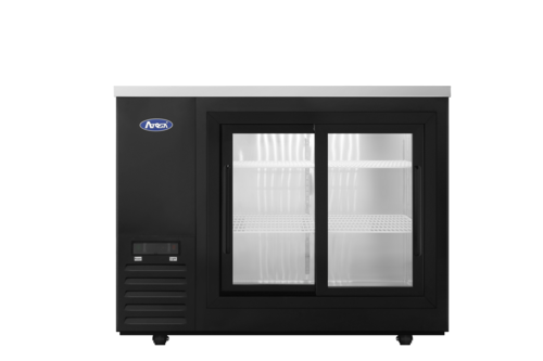 Atosa SBB48SGGRAUS2 48" Glass Door Back Bar Cooler
