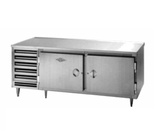 Utility Refrigerator PT-CHR-90-3S-3S-D-EM 108" Solid Door Undercounter Refrigerator