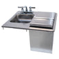 Advance Tabco D-24-SIBL-X 18" Drop-In Sink