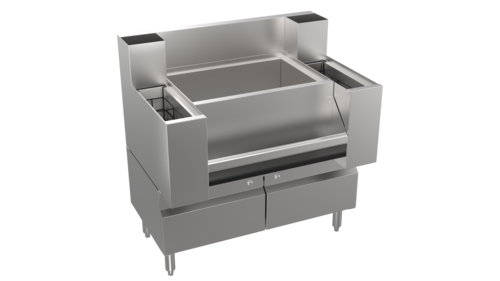 Krowne KR24-M36CS-10 36" Underbar Ice Bin / Cocktail Station