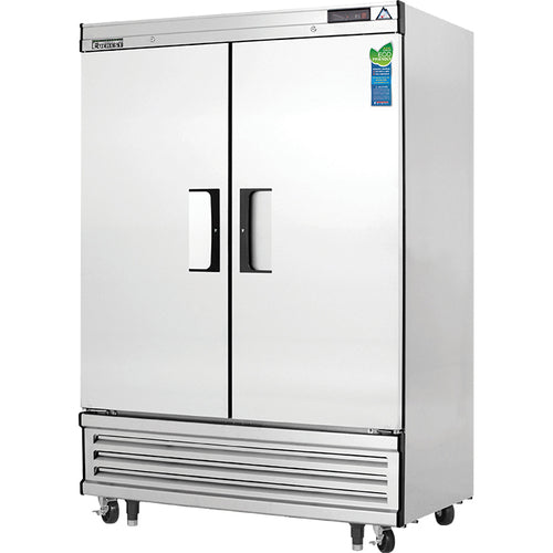 Everest EBF2 54 1/8" 2 Section Solid Door Reach-In Freezer