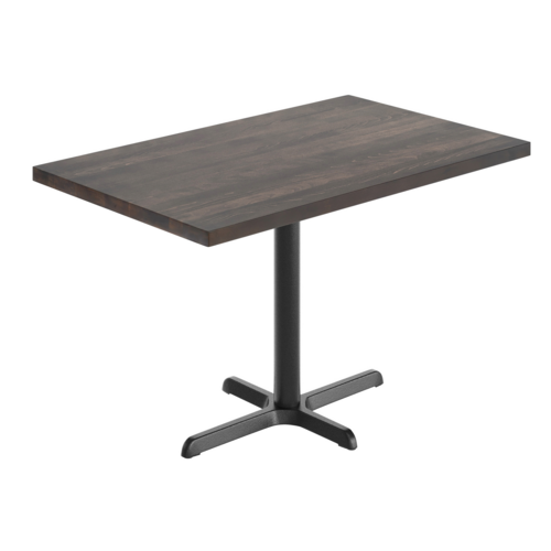 Flash Furniture GSF-REC3048-DKBRN-T2230-GG 30" Table Top