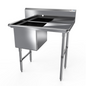 NBR 1SS-182414R24 46 1/4" Compartment Sink