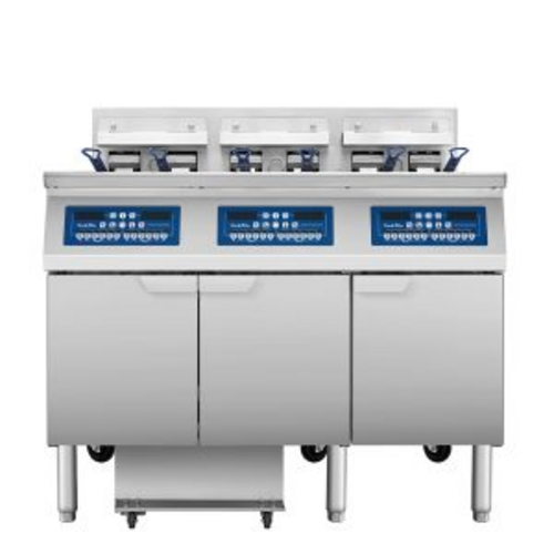 Atosa AEFF-50-3 51" (3) 50 lb Electric Fryer Battery