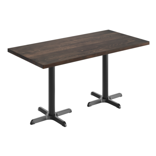 Flash Furniture GSF-REC3060-DKBRN-T2222-GG 30" Table Top