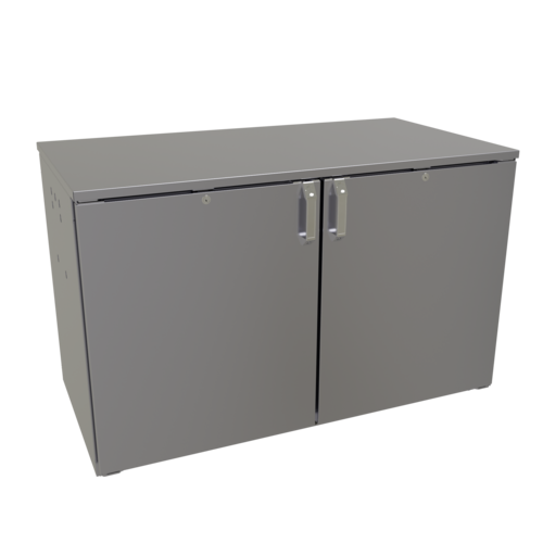 Glastender CP1RL48 48" Solid Door Back Bar Cooler