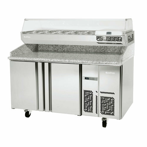 Infrico IRT-MPG1490-COMBO 58 5/8" Pizza Prep Table
