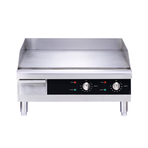 Omcan 43213 24 1/8" Electric Countertop Griddle