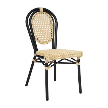 Flash Furniture SDA-AD642110-1-NAT-BK-GG 26" Dining Chair