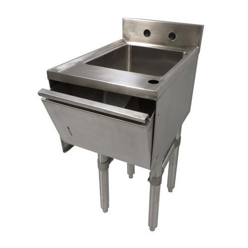 NBR UW-1-1012-1221-TDV 12" Underbar Sink