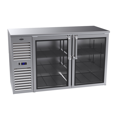 Krowne BS60 60" Solid Door Back Bar Cooler