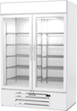 Beverage-Air MMR49HC-1-W-IQ 52" 2 Section Refrigerated Merchandiser