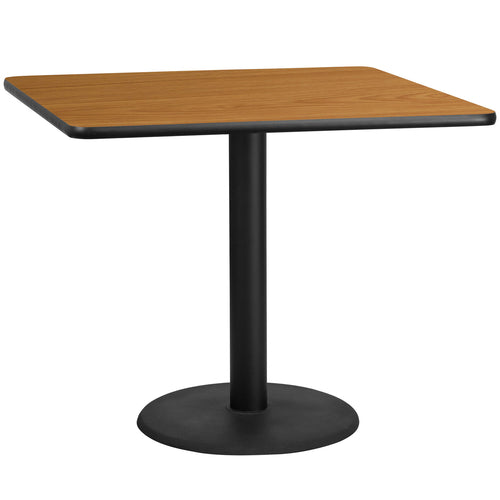 Flash Furniture XU-NATTB-4242-TR24-GG Dining Table