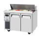 Turbo Air JST-48-N 47 1/4" 2 Doors 12 Pan Sandwich / Salad Prep Table