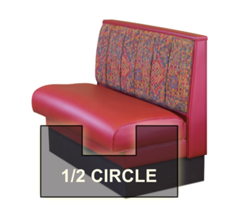 DM Seating DBS-486-12 Booth
