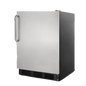 Summit FF7BKSSTB 23 5/8" Solid Door Undercounter Refrigerator
