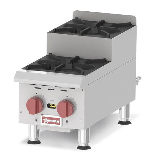 Omcan 44198 12" Gas Countertop Hot Plate