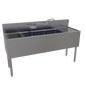 Glastender FSA-60L-S 60" Underbar Sink