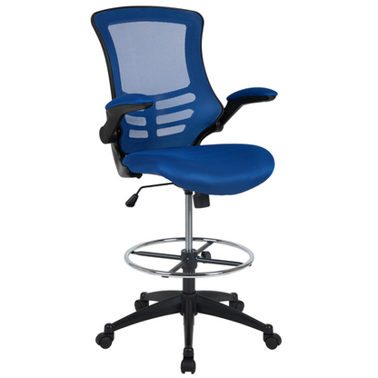 Flash Furniture BL-X-5M-D-BLUE-GG 24 1/2" Dining Chair