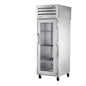 True STR1RPT-1G-1S-HC 27 1/2" 1 Section Solid & Glass Door Pass-Thru Refrigerator