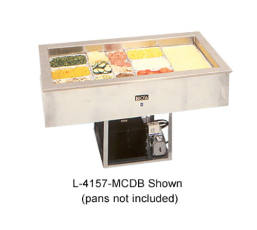 La Rosa 4119-MCDB 18 7/8" Drop-In Food Well