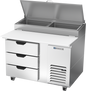 Beverage-Air DPD46HC-3 46" 3 Drawer Pizza Prep Table