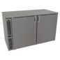Glastender F1SL48 48" Solid Door Undercounter Freezer