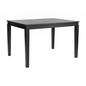 Flash Furniture KER-T-217-BLK-47-GG 43" Dining Table