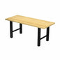 Plymold 30096SWH30 96" Dining Table