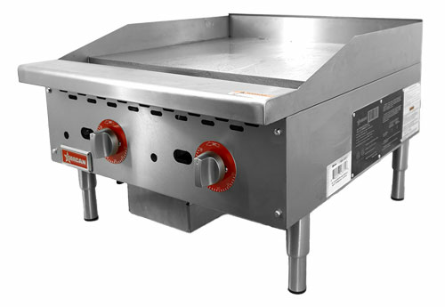Omcan 47371 24" Gas Countertop Griddle