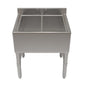 NBR UW-4-101410-48 48" Underbar Sink