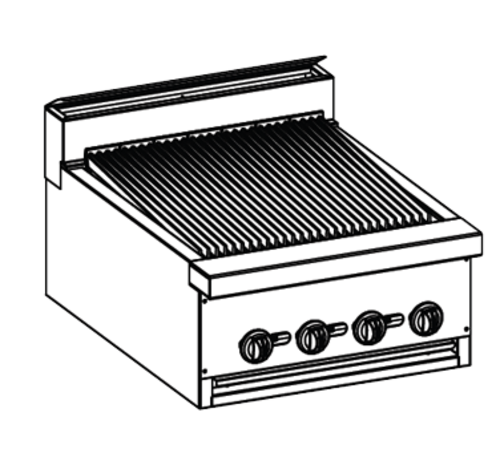 Jade Range JBR-60B-M 60" Gas Restaurant Range