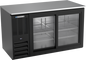 Beverage-Air BB58HC-GS-B 58" Glass Door Back Bar Cooler
