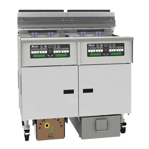 Pitco SELV184-C/FD 19 5/8" 40 lb Electric Floor Fryer