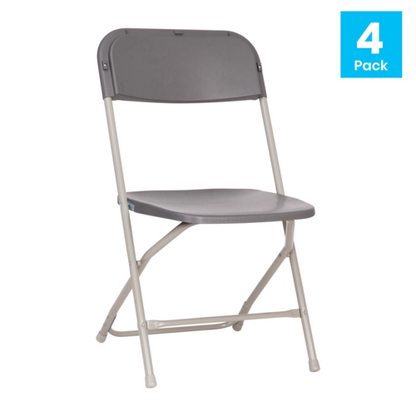 Flash Furniture 4-LE-L-3-W-GY-GG 19 3/4" Patio Chair