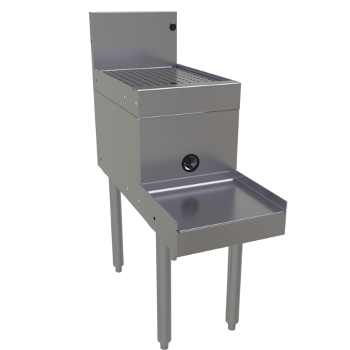 Glastender DBSB-12 12" Underbar Ice Bin / Cocktail Station