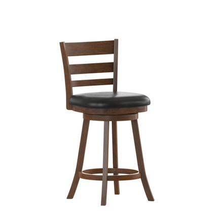 Flash Furniture ES-UN3-24-OAK-GG 17 3/4" Barstool