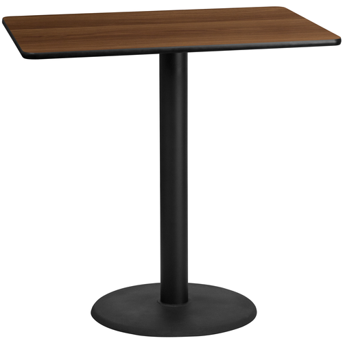 Flash Furniture XU-WALTB-3048-TR24B-GG Dining Table