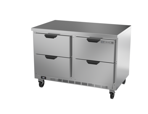 Beverage-Air WTRD48AHC-4-FLT 48" 4 Drawer Worktop Refrigerator