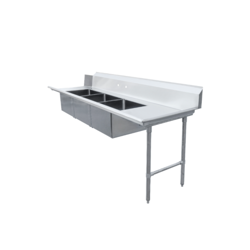 Omcan 48502 108" Dishtable