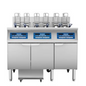 Atosa AEFF-50-3TB 51" (4) 50 lb Electric Fryer Battery