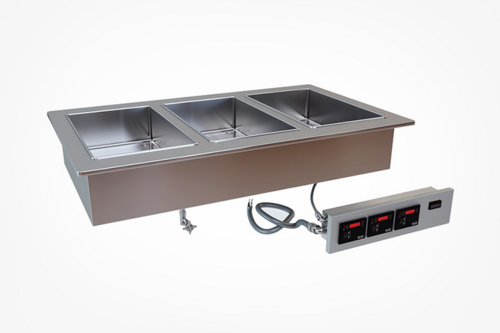 Low Temp Industries DI-TW-DW-20-04-T 58 1/2" Electric Drop-In Food Well