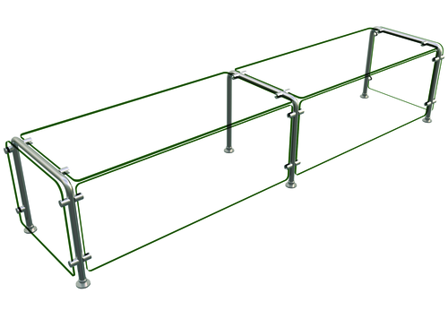 Hatco ED20-08418 84" Sneeze Guard