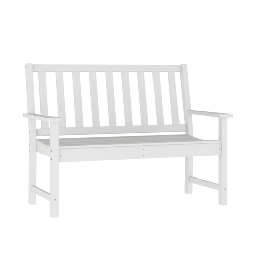 Flash Furniture LE-HMP-2035-12-WHT-GG 20" Patio Lounge Seating